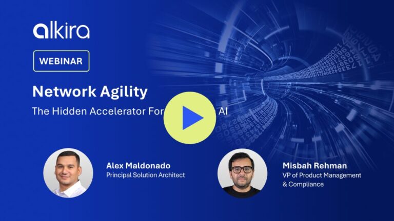 Network Agility Webinar with Alex Maldonado and Misbah Rehman