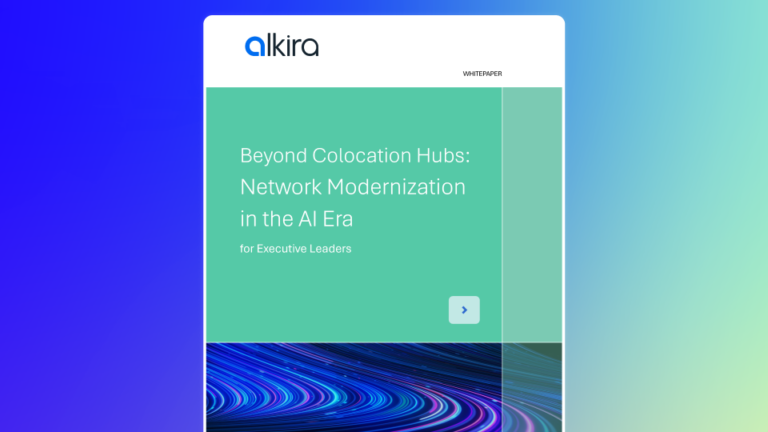 Network Modernization in the AI Era for Executive Leaders paper cover